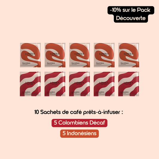 Pack Découverte (10 sachets)