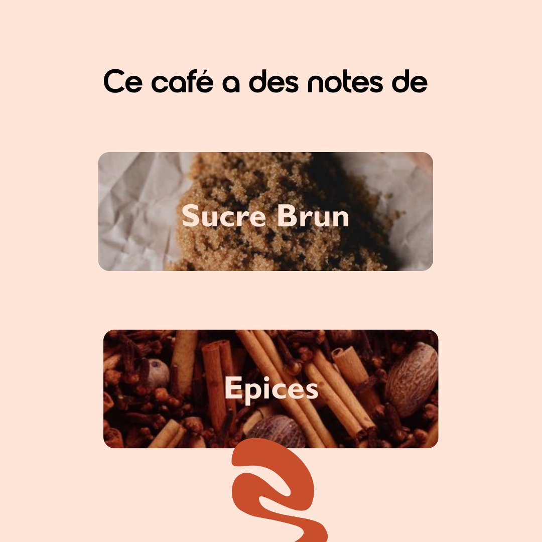 café sucre brun